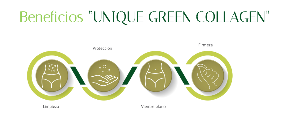 unique collagen beneficios green
